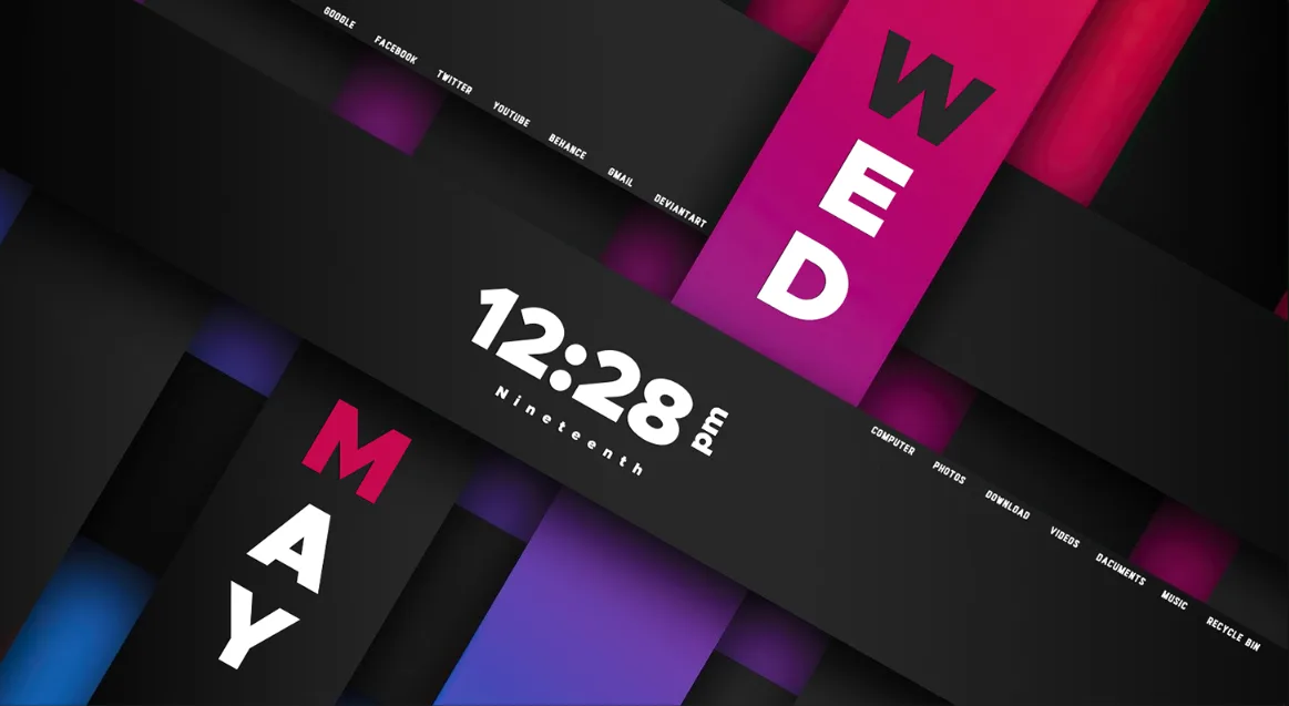 Rib-on Rainmeter Skin