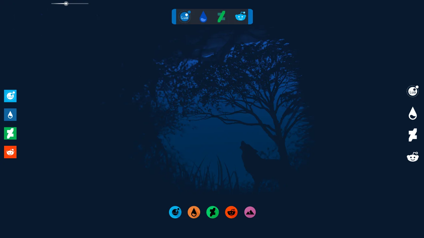 RDock 2.0 Rainmeter Skin